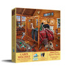 SUNSOUT INC - Mountain Cabin Mischief - 1000 pc Jigsaw Puzzle by Artist: Chris Dobrowolski - Finished Size 23" x 28" - MPN# 46016