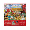 SUNSOUT INC - Springtime Chickens - 1000 pc Jigsaw Puzzle by Artist: Lori Schory - Finished Size 20" x 27" - MPN# 34740