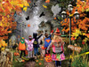SUNSOUT INC - Halloween Trail - 300 pc Jigsaw Puzzle by Artist: Lori Schory - Finished Size 18" x 24" Halloween - MPN# 35266 SUNSOUT INC - Halloween Trail - 300 pc Jigsaw Puzzle by Artist: Lori Schory - Finished Size 18" x 24" Halloween - MPN# 35266