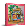 SUNSOUT INC - Bookish - 500 pc Jigsaw Puzzle by Artist: Linda Elliott - Finished Size 19" x 19" - MPN# 31653