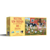 SUNSOUT INC - Meeting New Friends - 300 pc Jigsaw Puzzle by Artist: William Vanderdasson - Finished Size 18" x 24" - MPN# 30462