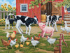 SUNSOUT INC - Meeting New Friends - 300 pc Jigsaw Puzzle by Artist: William Vanderdasson - Finished Size 18" x 24" - MPN# 30462