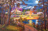 SUNSOUT INC - Country Cookout - 1000 pc Jigsaw Puzzle by Artist: John Bradley - Finished Size 19" x 30" - MPN# 59072 SUNSOUT INC - Country Cookout - 1000 pc Jigsaw Puzzle by Artist: John Bradley - Finished Size 19" x 30" - MPN# 59072