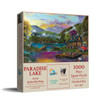 SUNSOUT INC - Paradise Lake - 1000 pc Jigsaw Puzzle by Artist: Joshua Ben King - Finished Size 19" x 30" - MPN# 60438