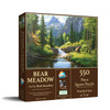 SUNSOUT INC - Bear Meadow - 550 pc Jigsaw Puzzle by Artist: Mark Keathley - Finished Size 15" x 24" - MPN# 53119