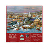 SUNSOUT INC - Peace to All - 500 pc Jigsaw Puzzle by Artist: H. Hargrove - Finished Size 18" x 24" Christmas - MPN# 61310