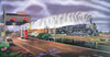 SUNSOUT INC - A Rainy Night in Georgia - 500 pc Jigsaw Puzzle by Artist: Robert West - Finished Size 15" x 29" Train - MPN# 21366