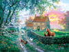 SUNSOUT INC - English Farm Life - 500 pc Jigsaw Puzzle by Artist: Abraham Hunter - Finished Size 18" x 24" - MPN# 69838