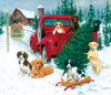 SUNSOUT INC - Christmas Tree Farm - 550 pc Jigsaw Puzzle by Artist: Jim Killen - Finished Size 15.5" x 18" Christmas - MPN# 73419