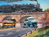 SUNSOUT INC - Coast to Coast - 1000 pc Jigsaw Puzzle by Artist: Ken Zylla - Finished Size 20" x 27" Vehicles - MPN# 37719