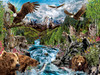 SUNSOUT INC - River of Life - 1000 pc Jigsaw Puzzle by Artist: Steven Michael Gardner - Finished Size 20" x 27" - MPN# 46534