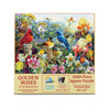 SUNSOUT INC - Golden Irises - 1000 pc Jigsaw Puzzle by Artist: Oleg Gavrilov - Finished Size 20" x 27" - MPN# 61925