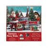 SUNSOUT INC - Santa's New Ride - 1000 pc Jigsaw Puzzle by Artist: Rafael Trujillo - Finished Size 20" x 27" Christmas - MPN# 42247