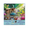 SUNSOUT INC - Fantasy Cabin - 500 pc Jigsaw Puzzle by Artist: Tom Wood - Finished Size 18" x 24" - MPN# 29729