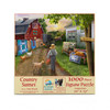 SUNSOUT INC - Country Sunset - 1000 pc Jigsaw Puzzle by Artist: Tom Wood - Finished Size 20" x 27" - MPN# 28943