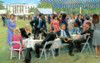 SUNSOUT INC - The Democratic Party - 550 pc Jigsaw Puzzle by Artist: Andy Thomas - Finished Size 15" x 24" - MPN# 19378