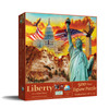 SUNSOUT INC - Liberty - 500 pc Jigsaw Puzzle by Artist: James Piazza - Finished Size 18" x 24" - MPN# 49121 SUNSOUT INC - Liberty - 500 pc Jigsaw Puzzle by Artist: James Piazza - Finished Size 18" x 24" - MPN# 49121
