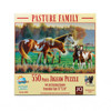 SUNSOUT INC - Pasture Family - 550 pc Jigsaw Puzzle by Artist: Cynthie Fisher - Finished Size 15" x 24" - MPN# 70979