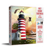 SUNSOUT INC - West Quoddy Lighthouse - 1000 pc Jigsaw Puzzle by Artist: Tom Wood - Finished Size 20" x 27" - MPN# 28542