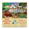 SUNSOUT INC - Our Country Home - 550 pc Jigsaw Puzzle by Artist: Bigelow Illustrations - Finished Size 15" x 24" - MPN# 31963