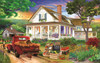 SUNSOUT INC - Our Country Home - 550 pc Jigsaw Puzzle by Artist: Bigelow Illustrations - Finished Size 15" x 24" - MPN# 31963