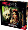 Anatolian Puzzle - Warrior Princess - 500 pc Jigsaw Puzzle - # 3600