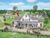 SUNSOUT INC - Rural Commerce - 500 pc Jigsaw Puzzle by Bob Fair - Finished Size 18 x 24" - MPN# 63806
