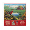 SUNSOUT INC - Farmland Visitor - 500 pc Jigsaw Puzzle by Artist: Sam Timm - Finished Size 18" x 24" - MPN# 29064