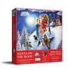 SUNSOUT INC - Santa on the Roof - 1000 pc Jigsaw Puzzle by Artist: Emanuele Scanziani - MPN# 61103