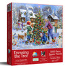 SUNSOUT INC - Dressing the Tree - 1000 pc Jigsaw Puzzle by Oleg Gavrilov - Finished Size 20" x 27" - MPN# 61948