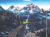 SUNSOUT INC - Train and Eagle - 1000 pc Jigsaw Puzzle by Jeff Tift - Finished Size 20" x 27" - MPN# 36546