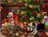 SUNSOUT INC - A Little Christmas Fun - 300 pc Jigsaw Puzzle by Artist: Tom Wood - Finished Size 18" x 24" - MPN# 29818