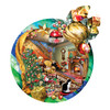 SUNSOUT INC - Fireside Ornament - 750 pc Shaped Jigsaw Puzzle by Artist: Lori Schory - MPN# 95028
