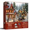 SUNSOUT INC - Christmas About Town - 1000 pc Jigsaw Puzzle by Artist: Stewart - Finished Size 20" x 27" - MPN# 61830