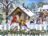 SUNSOUT INC - Christmas Birds - 1000 pc Jigsaw Puzzle by Oleg Gavrilov - Finished Size 20" x 27" - MPN# 61935