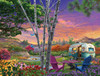 SUNSOUT INC - Parked in Paradise - 500 pc Jigsaw Puzzle by Artist: Bigelow Illustrations - MPN # 31416