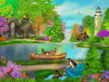 SUNSOUT INC - By the Shore - 500 pc Jigsaw Puzzle by Artist: Caplyn Dor - MPN # 66515