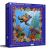 SUNSOUT INC - Psychedelic Turtle - 500 pc  Jigsaw Puzzle by Artist: Aron Gadd - MPN# 77010