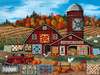 SUNSOUT INC - Pumpkin Patch Farm Quilts - 1000 pc Jigsaw Puzzle by Artist: Debbi Wetzel - MPN # 32744