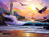 SUNSOUT INC - Eagle Bay - 1000 pc Jigsaw Puzzle by Artist: Steve Sundram - MPN # 70735