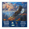 SUNSOUT INC - Beautiful Freedom - 1000 pc Jigsaw Puzzle by Artist: Abraham Hunter - MPN # 69847 SUNSOUT INC - Beautiful Freedom - 1000 pc Jigsaw Puzzle by Artist: Abraham Hunter - MPN # 69847