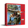 SUNSOUT INC - Summer School - 500 pc Large Pieces Jigsaw Puzzle by Artist: James Meger - Finished Size 19.25" x 26.625" Animals - MPN# 28497