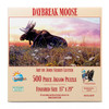 SUNSOUT INC - Daybreak Moose - 500 pc Jigsaw Puzzle by Artist: John Seerey-Lester - MPN # 66840