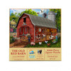 SUNSOUT INC - The Old Red Barn - 1000 pc Jigsaw Puzzle by Artist: Tom Wood - Finished Size 20" x 27" - MPN# 23037