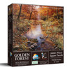 SUNSOUT INC - Golden Forest - 1000 pc Large Piece Jigsaw Puzzle by Artist: Bill Makinson - MPN # 44740