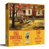 SUNSOUT INC - Fall Football - 550 pc Jigsaw Puzzle by Artist: Andy Thomas - Finished Size 15" x 24" - MPN# 19391 SUNSOUT INC - Fall Football - 550 pc Jigsaw Puzzle by Artist: Andy Thomas - Finished Size 15" x 24" - MPN# 19391