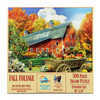 SUNSOUT INC - Fall Foliage - 500 pc Jigsaw Puzzle by Artist: Old Red Truck - Finished Size 18" x 24" - MPN# 62357 SUNSOUT INC - Fall Foliage - 500 pc Jigsaw Puzzle by Artist: Old Red Truck - Finished Size 18" x 24" - MPN# 62357