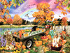 SUNSOUT INC - Back Acre Pumpkin Patch - 500 pc Jigsaw Puzzle by Artist: Lori Schory - Finished Size 18" x 24" - MPN# 34848 - Halloween