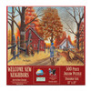 SUNSOUT INC - Welcome New Neighbors - 500 pc Jigsaw Puzzle by Artist: Don Engler - MPN # 60351