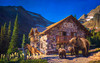 SUNSOUT INC - No Room for us at the Inn - 550 pc Jigsaw Puzzle by Artist: James Corwin - Finished Size 15" x 24" - MPN# 27066